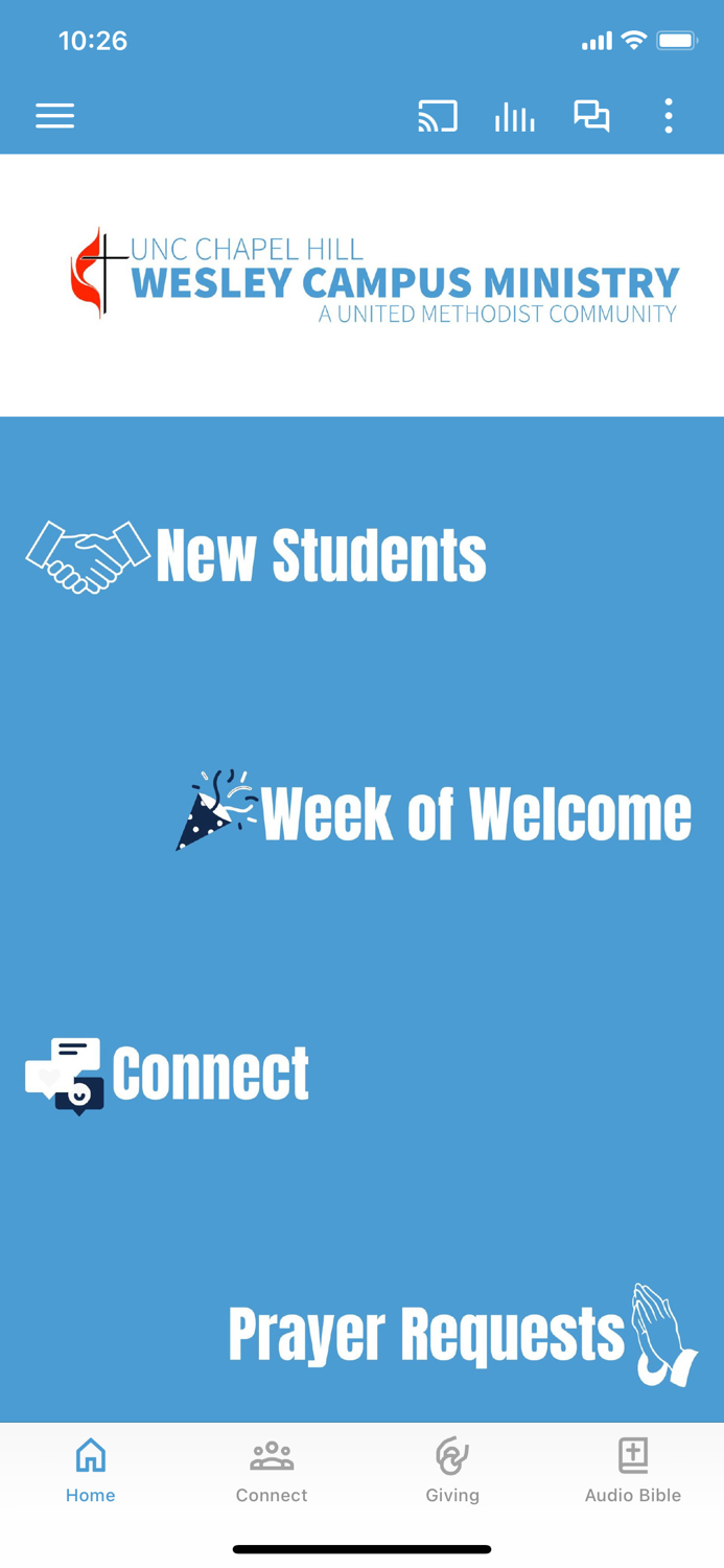 UNC Wesley Campus Ministry