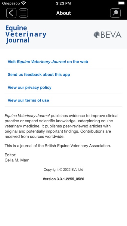 Equine Veterinary Journal screenshot-5