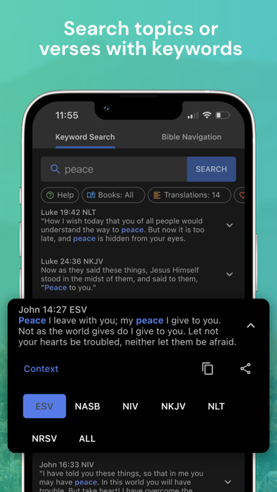 Tecarta Bible Screenshot