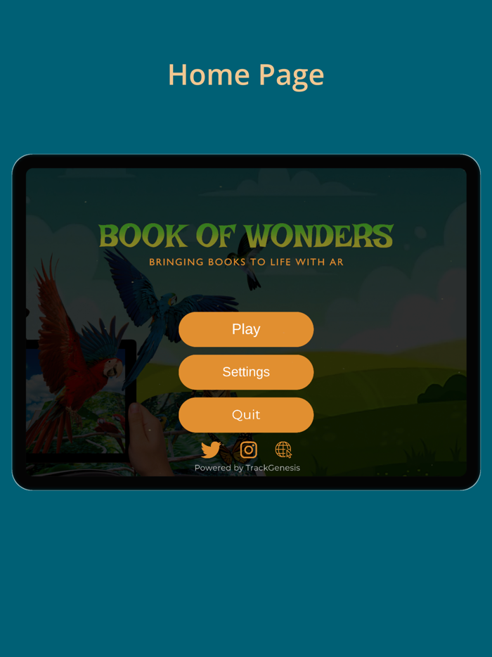 AR book - Book of wonders