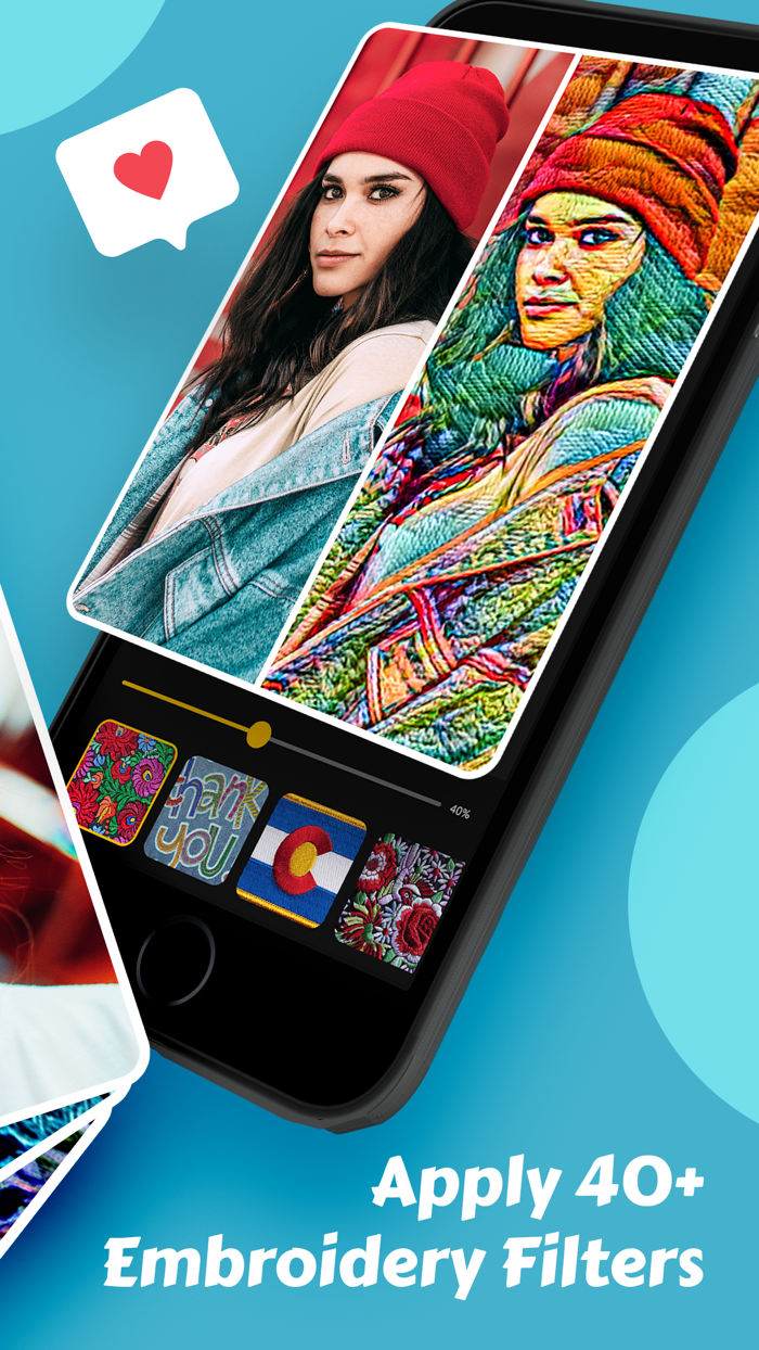 Embroidery Effect Quilt maker