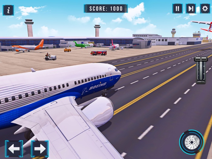 Airplane Flight Flying Game 3D
