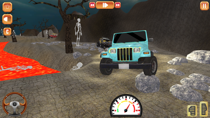 Offroad jeep Driving  Parking