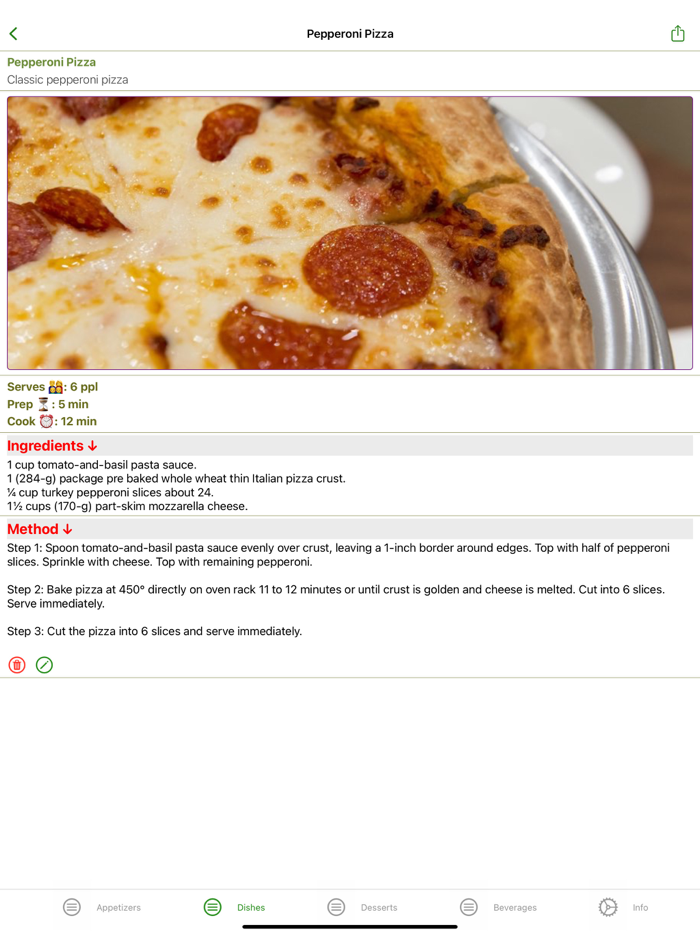 My Recipes Create and Share