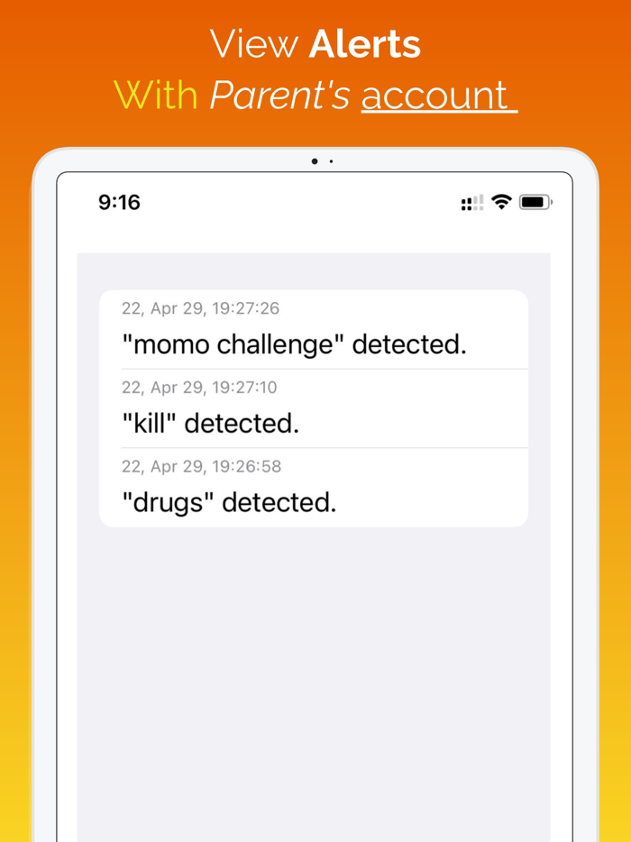 AlertBird - Parental Control