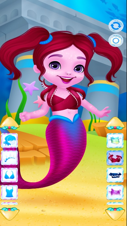 Cute Mermaid DressUp