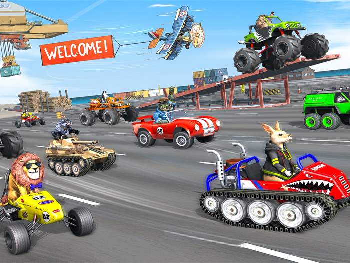 Xtreme Animal Racing Game