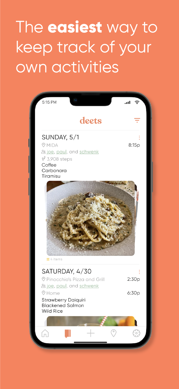 Deets - share your day