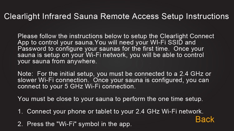 Clearlight® Sauna Connect App