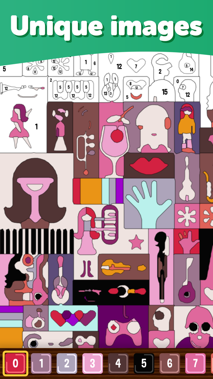 Adult Coloring Book By Number