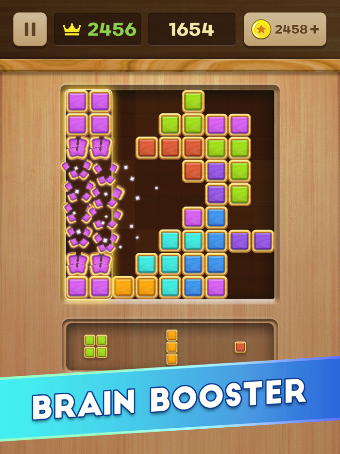 Wood Block Puzzle Star Finder