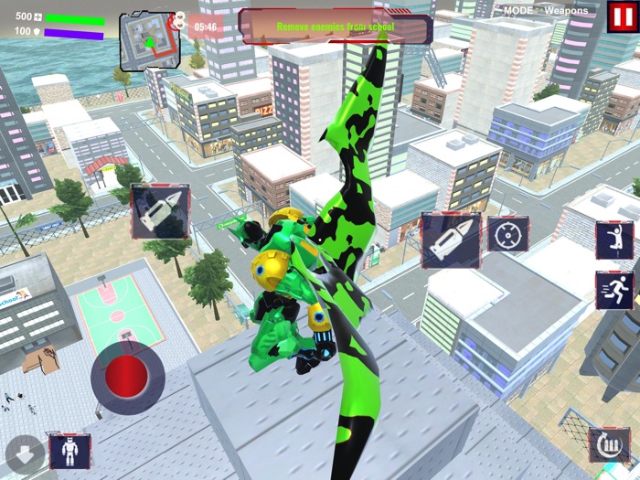 Bat Robot Transform Games