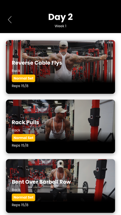 Zac Smith Fitness App screenshot 3