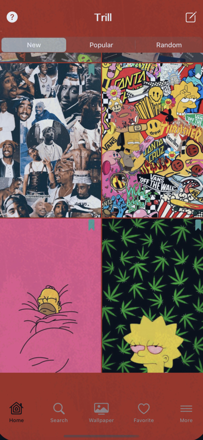 Trill x Dope wallpaper 4k