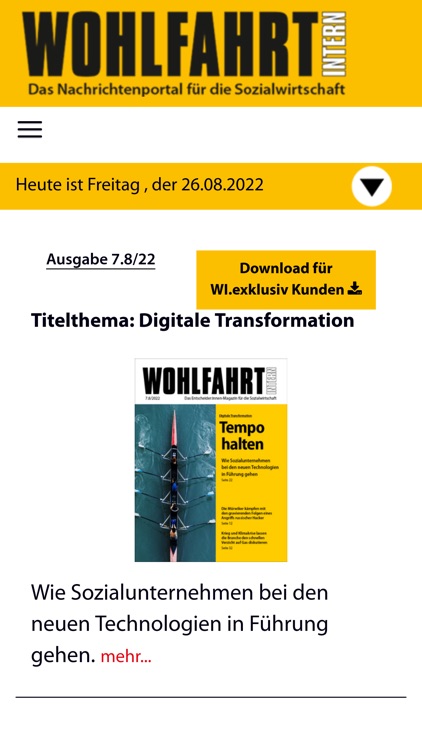 Wohlfahrt Intern