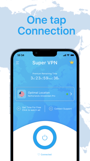Super VPN screenshot 2