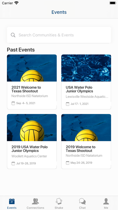 USA Water Polo Events screenshot 2