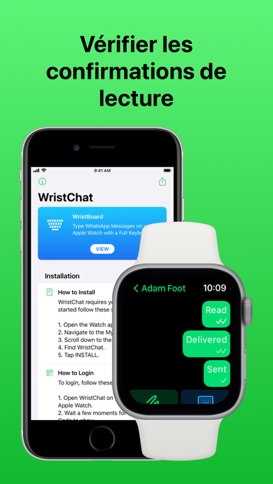 WristChat - App pour WhatsApp WristChat - App pour WhatsApp