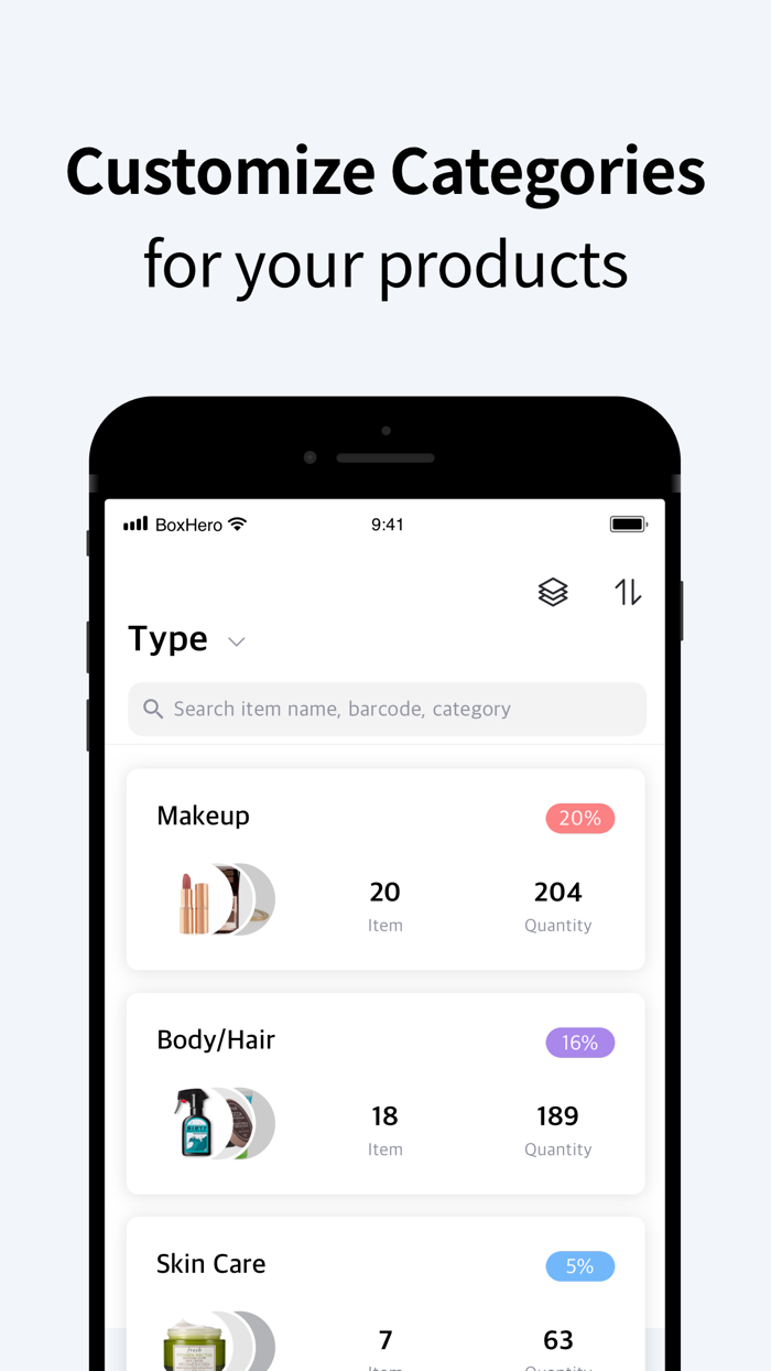Inventory Management - BoxHero