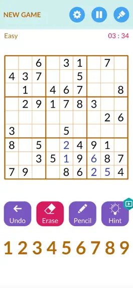 Game screenshot Fancy Sudoku hack