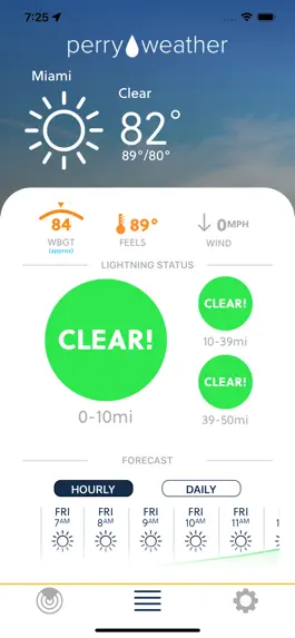 Game screenshot Perry Weather-Lightning Alerts hack