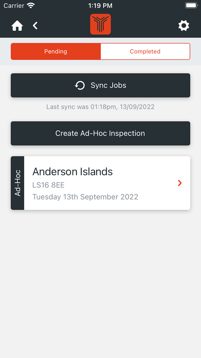 Theia Inspections  Fitting