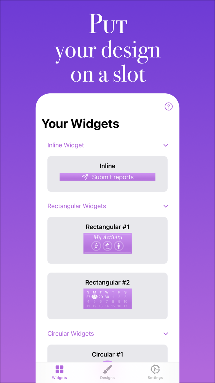 Lockful - Custom Widget Maker