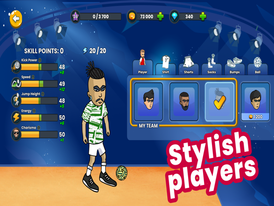 Soccer & Volley: Sepak Star screenshot 2