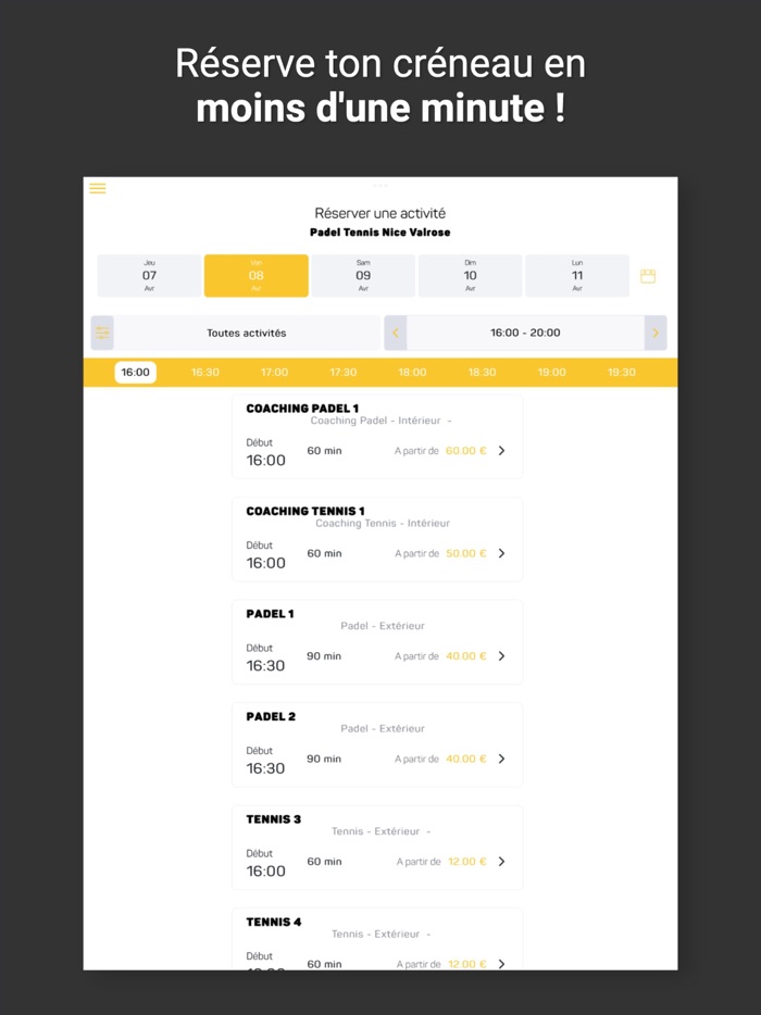 Padel Tennis Nice Valrose