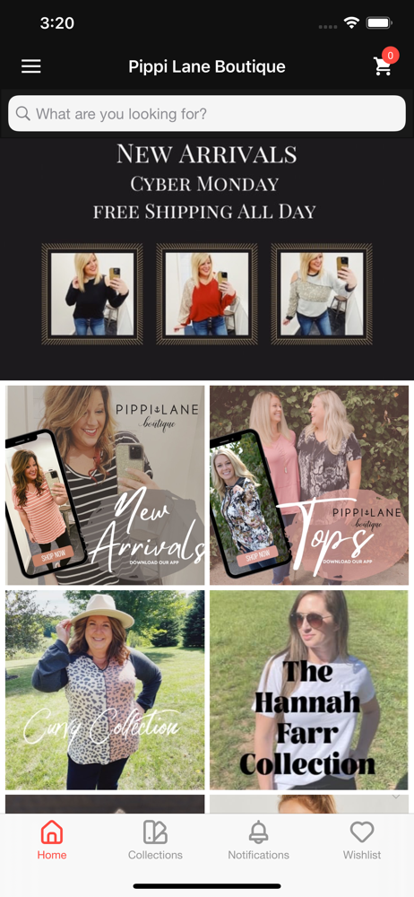 Pippi Lane Boutique screenshot 1