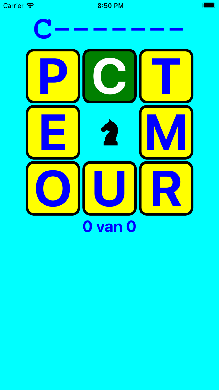 Paardensprong Puzzle