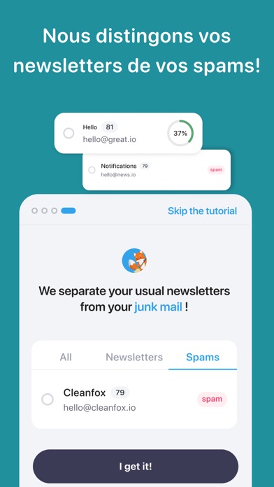 Cleanfox - Anti Spam & Pub Cleanfox - Anti Spam & Pub