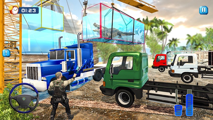 Sea Animals Truck Driving Game