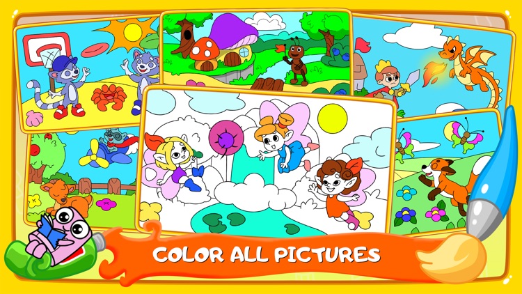 Coloring book for live colors screenshot-4