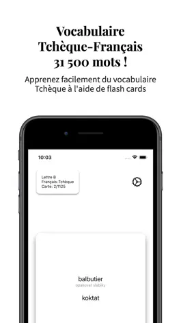 Game screenshot Vocabulaire Tchèque-Français mod apk