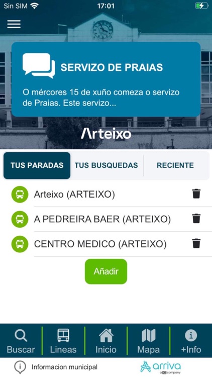 Arriva - Arteixo