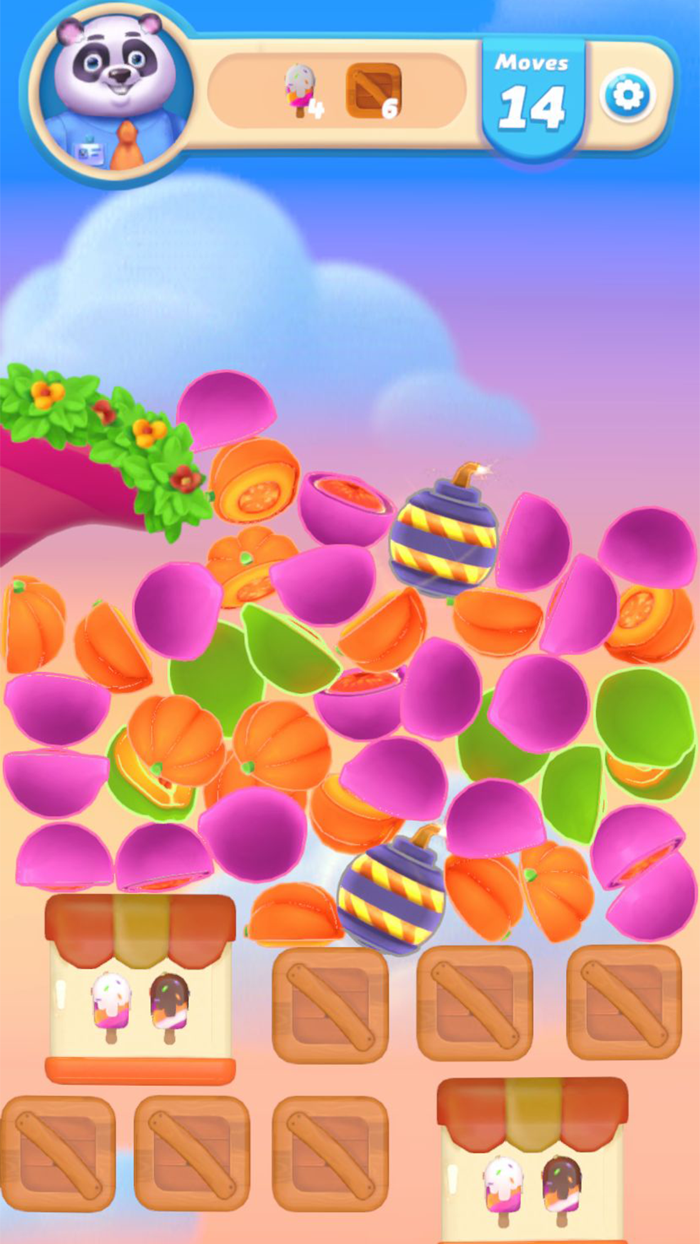 Fruit Match - Bunny Friends