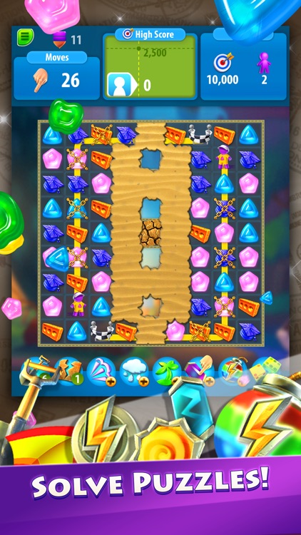 Gummy Drop! Match 3 Puzzles screenshot-2