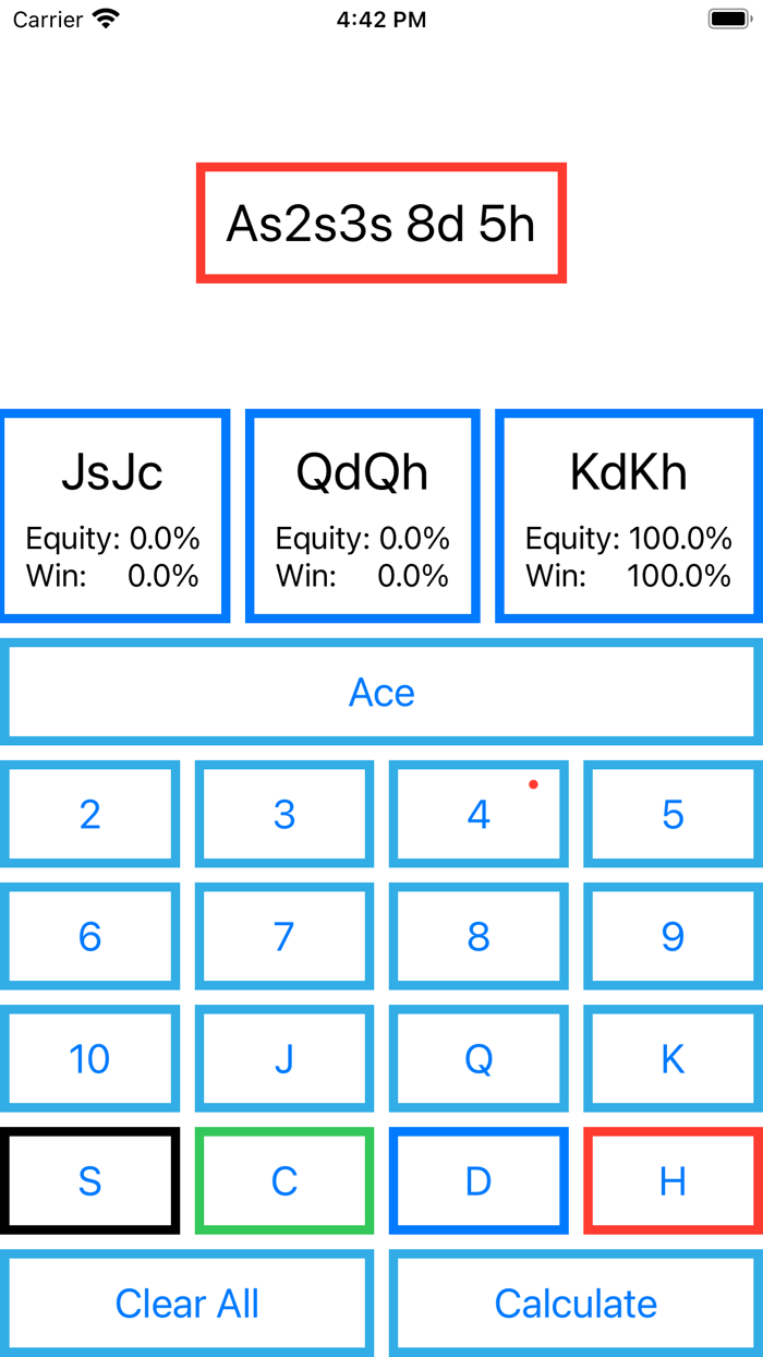 Fast Poker Calc