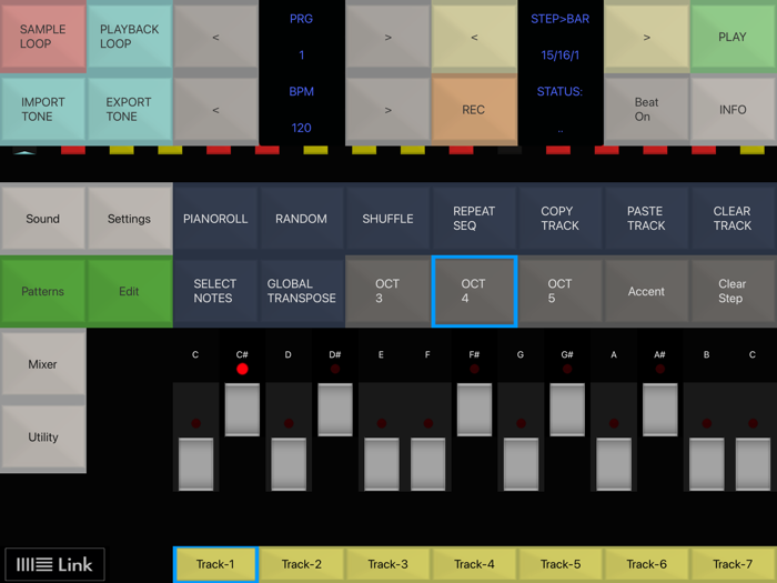 7XDXFM 4 OP FM Synth Groovebox
