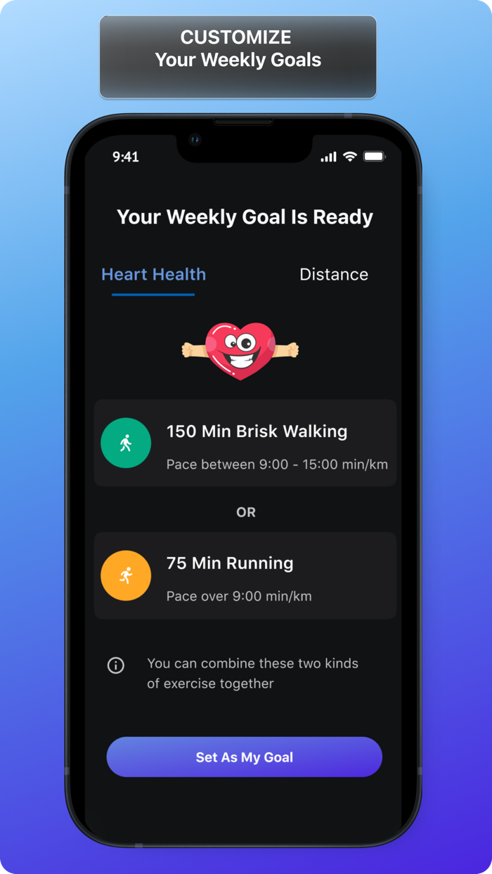 distance tracker walking app