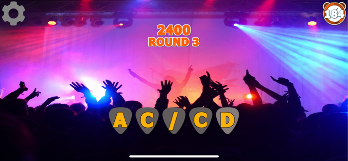 Classic Rockband Word Game