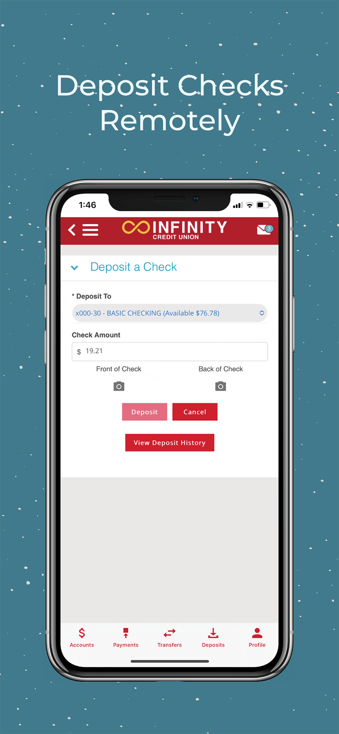 Infinity CU Mobile App