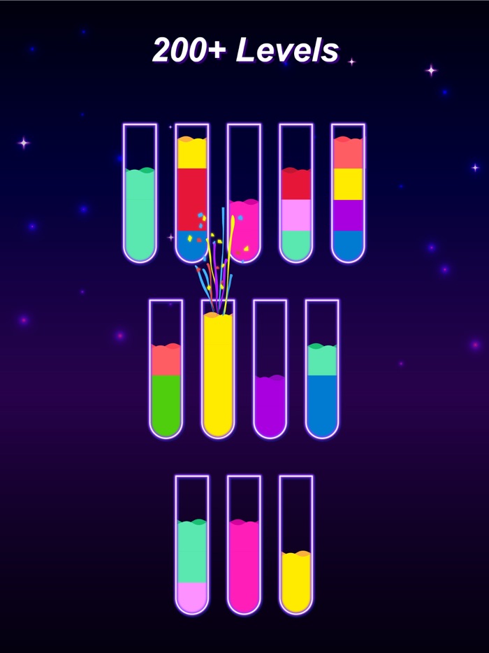 Water Sort Glow Color Sort