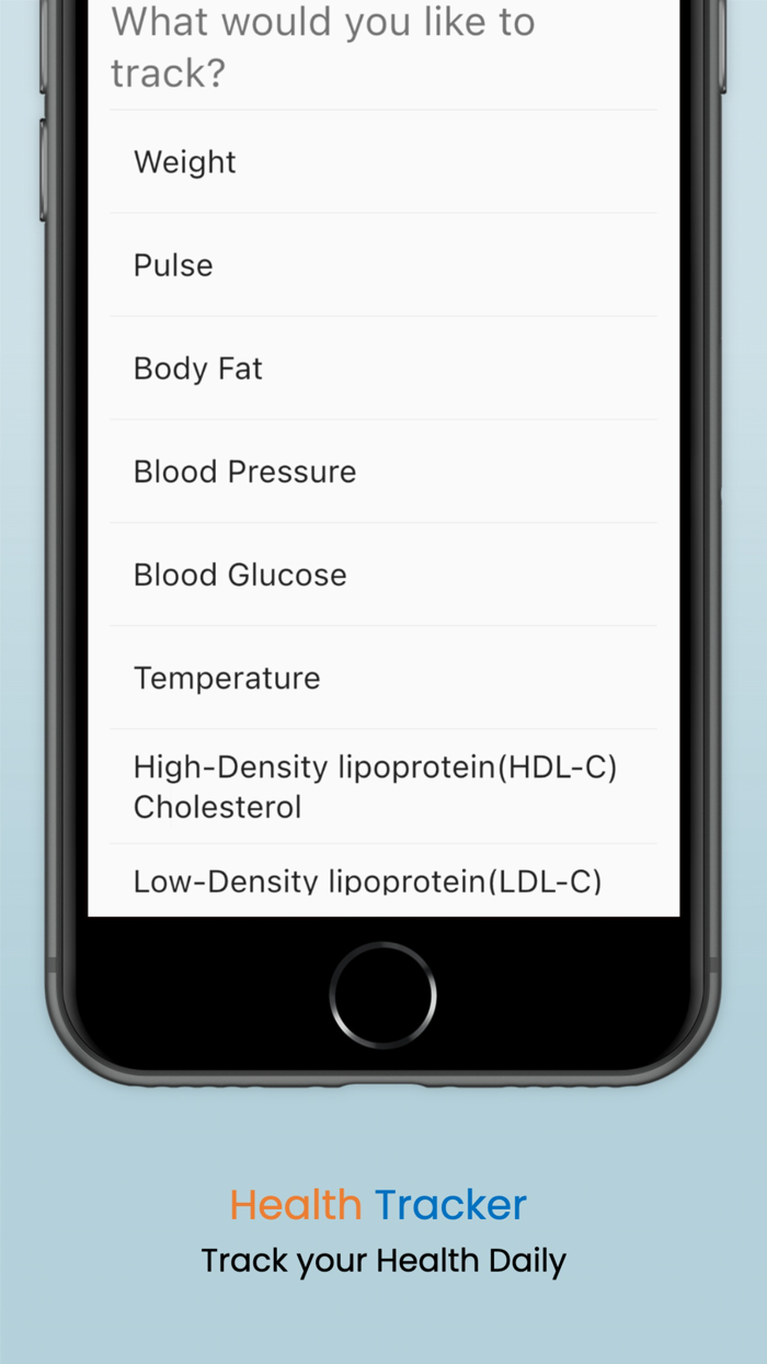 Medicare - Health Tracker