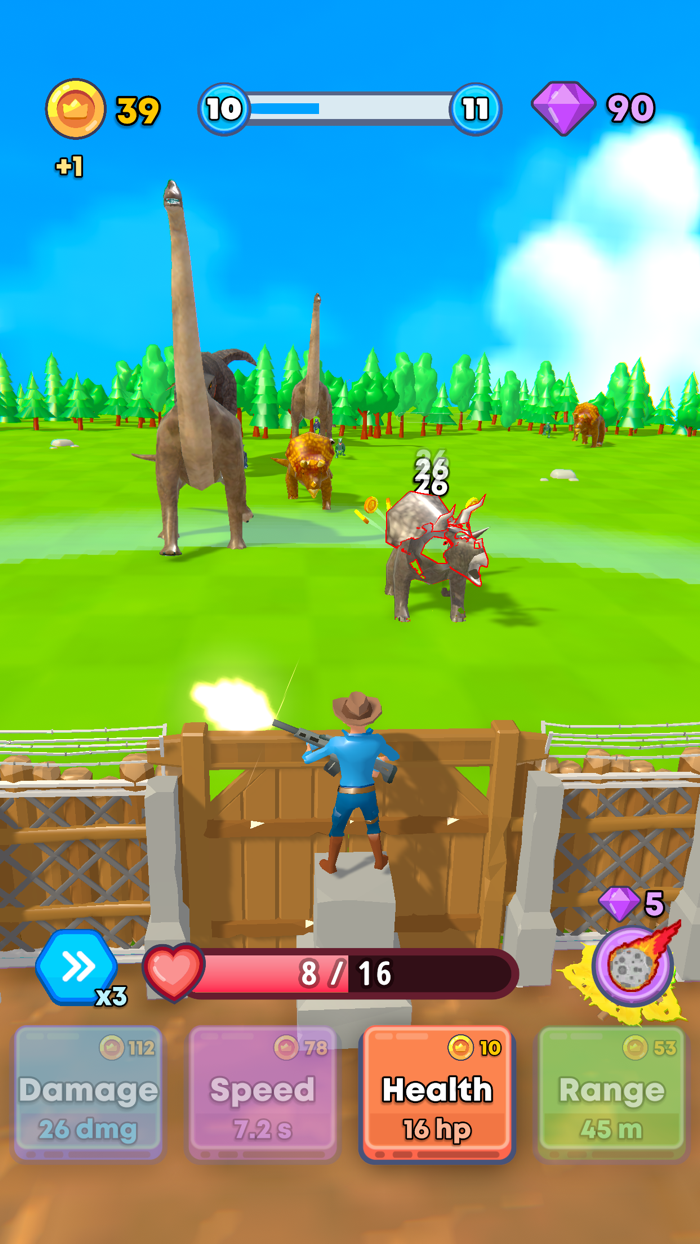 Idle Dino Defense