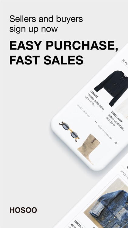 HOSOO - Buy & Sell Fashion App
