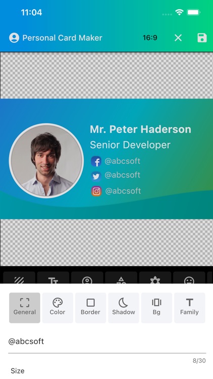 Personal Card Maker screenshot-3