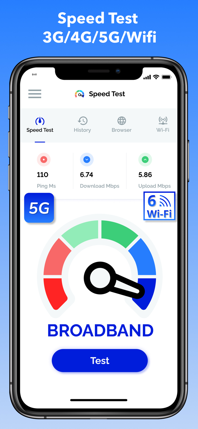 Speed Test and WIFI Analyzer