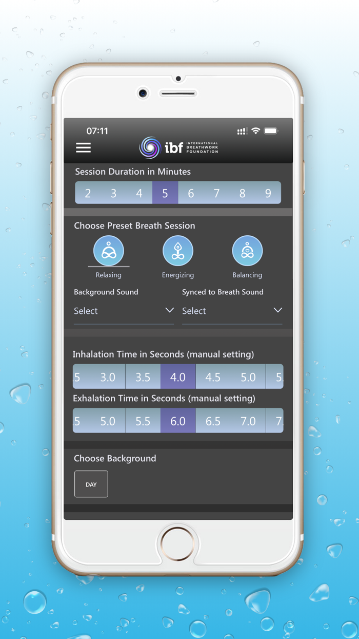 IBF Breathing App